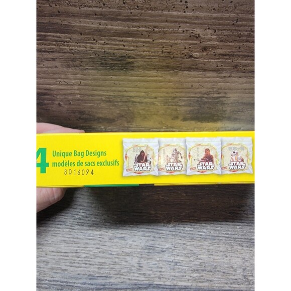 Glad Star Wars Food Storage Bags Snack Size Zipper Bags 40 Count New Sealed - Picture 3 of 4